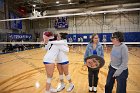 Senior Day  Wheaton Women's Volleyball Senior Day 2023. - Photo by Keith Nordstrom : Wheaton, Volleyball, VB